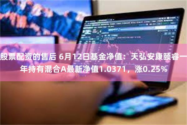 股票配资的售后 6月12日基金净值：天弘安康颐睿一年持有混合A最新净值1.0371，涨0.25%