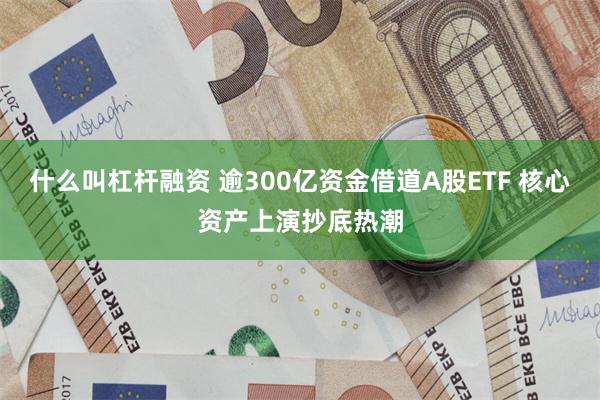 什么叫杠杆融资 逾300亿资金借道A股ETF 核心资产上演抄底热潮