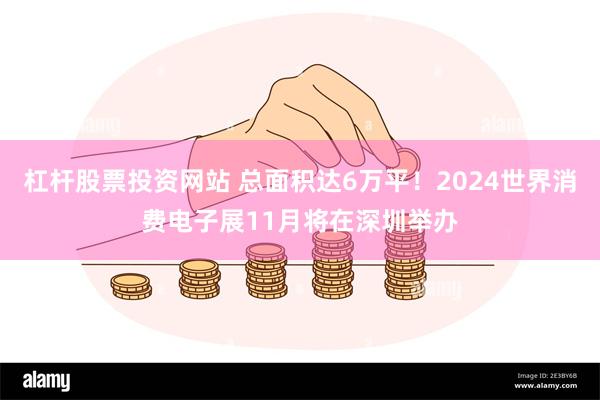 杠杆股票投资网站 总面积达6万平！2024世界消费电子展11月将在深圳举办